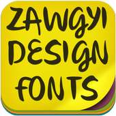 Zawgyi Design Font