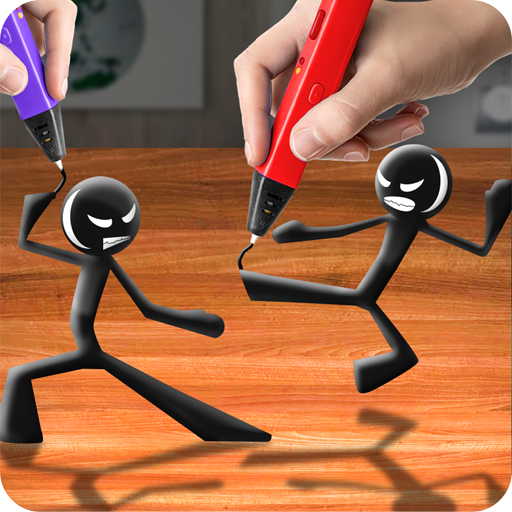 Simulatore Stickman 3D Pen icon