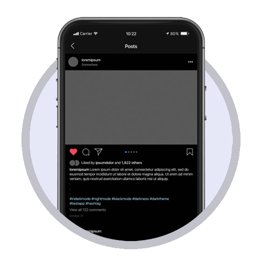 Dark Mode Theme for FaceBook icon