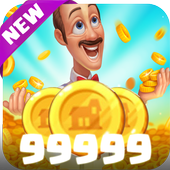 Stars &amp; Coins Guide for Homescapes  short icon