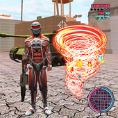 Wind Hero Tornado Hero Vegas Crime Vice Mafia Sim icon