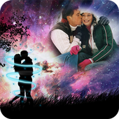 Kissing Photo Frame icon