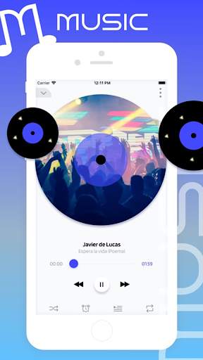 Music player for Android screenshot 1