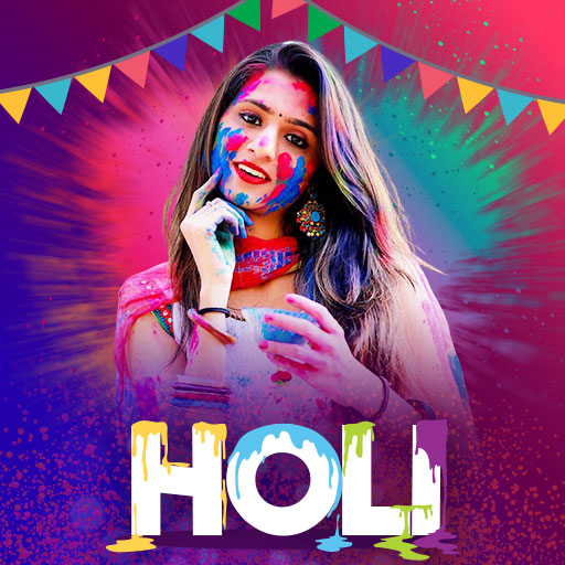 Holi Photo Editor 2021, Holi Photo Frame icon