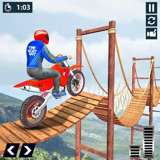 クレイジーバイクスタントマスターゲーム icon
