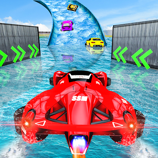 Water Car Racing Stunts 2020 icon