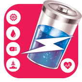 Fast battery charger icon