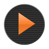 Poweramp Skin Dark Minimal أيقونة