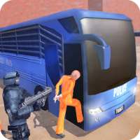 Angry Criminals Transport: Police Bus Sim