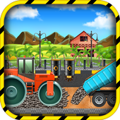 Village Road Construction Builder icon