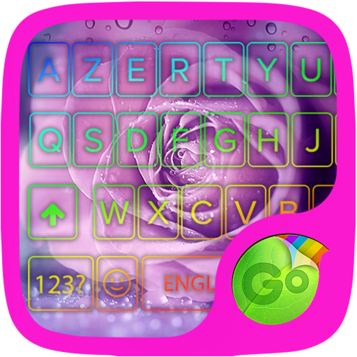 Rose Go Keyboard Theme أيقونة