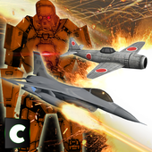 Robot Airplane Transformation icon