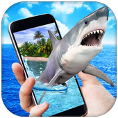 Shark in Phone Prank icon