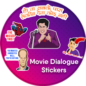 Movie Dialogue Stickers : All Famous Dialogue icon