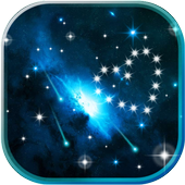 Galaxy Hearts live wallpaper icon