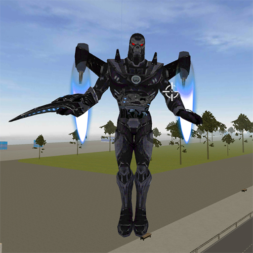 Iron Gorilla Robot Rope Hero icon