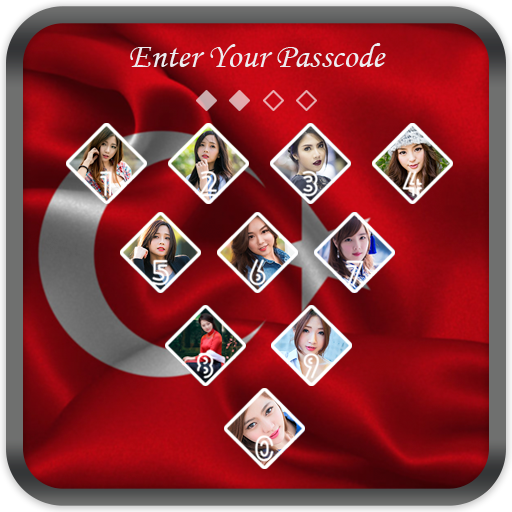 Turkey Flag Lock Screen icon