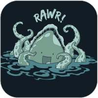 [Dark Mode] Cute Kraken theme for EMUI 5/8 on 9Apps