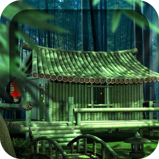 3D Bamboo House Live Wallpaper icon