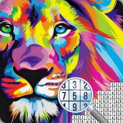 Раскраски по номерам - Раскраски по цифрам иконка