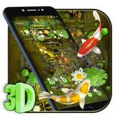 3D Lively Koi Fish Launcher icon