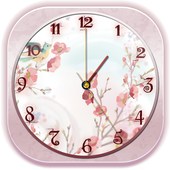 ikon Flower Clock Widget