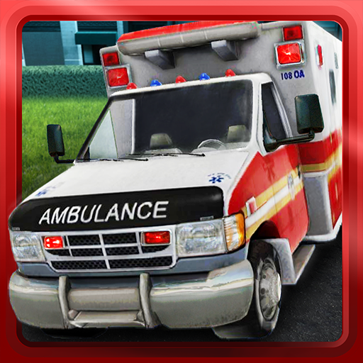 Ambulance parking 3D Part 3 icon