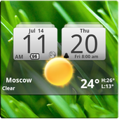MIUI Digital Weather Clock icon