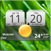 MIUI Digital Weather Clock on 9Apps