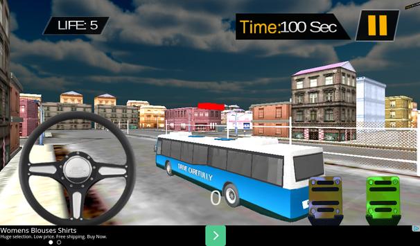 Bus Driver 3D Simulator 2015 screenshot 1