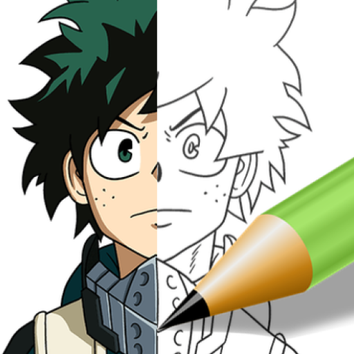 ikon How to draw anime step by step