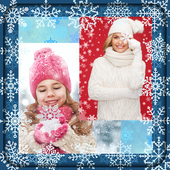 Snowflake Photo Collage icon