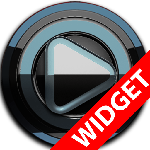 Poweramp widget - BLACK Petrol icon