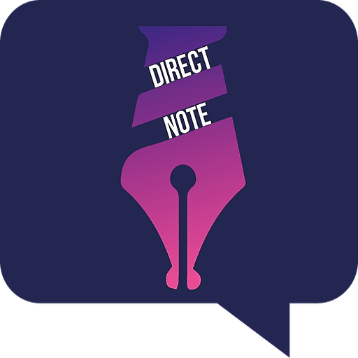 Direct Note (Hidden Messaging behind a NoteApp) icon