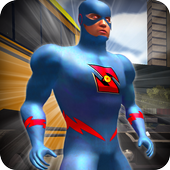 Amazing Blue Rope Hero icon
