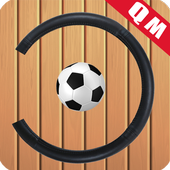 Ball and circle icon
