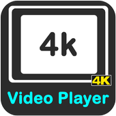 4k video player icon