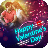 Happy Valentine Day Photo Frame icon