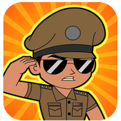 Little a hero Singham adventure icon