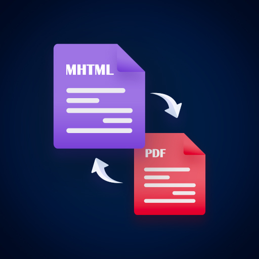 MHT/MHTML/EML Files Viewer &amp; PDF Converter icon