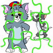 Tom Jigsaw Puzzle king icon