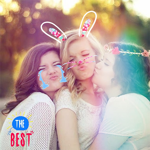 Sweet Snap Selfie Camera Sticker: Beauty Face Plus icon