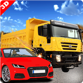 राजमार्ग यातायात रेसिंग बुखार 3 डी :यातायात दौड़ने आइकन