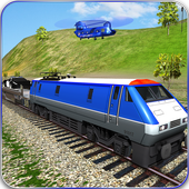 US Police Train Simulator icon