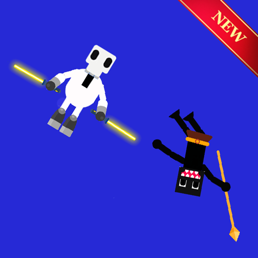 Long Horse vs Cartoon Cat - Stickman Fighter icon