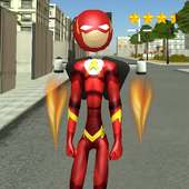 Stickman Flash Jetpack Rope Hero