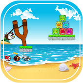 Angry Chicken - Knock Down icon