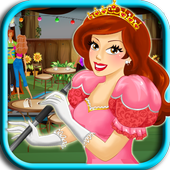 ikon Royal Princess Party Bersihkan