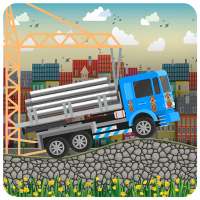 Cargo Mini Trucker Hill: Climb 2D Russian truck