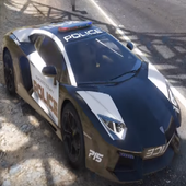Real Euro Police Car Simulator 2019 3D icon